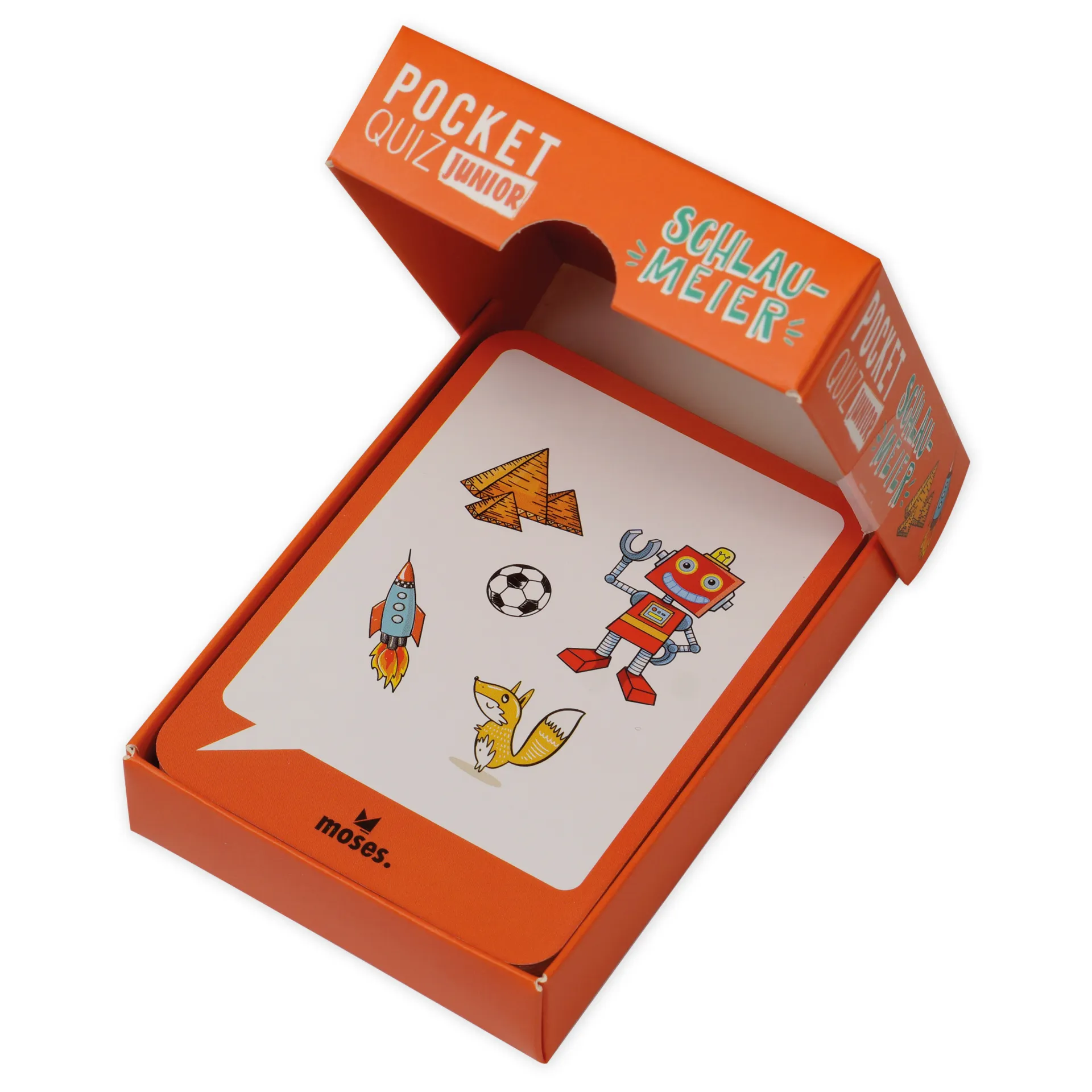 Kartenspiel "Pocket Quiz Junior Schlaumeier"