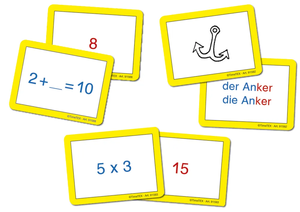 Set Karten-Spiel für Papp-Computer, 3-tlg.