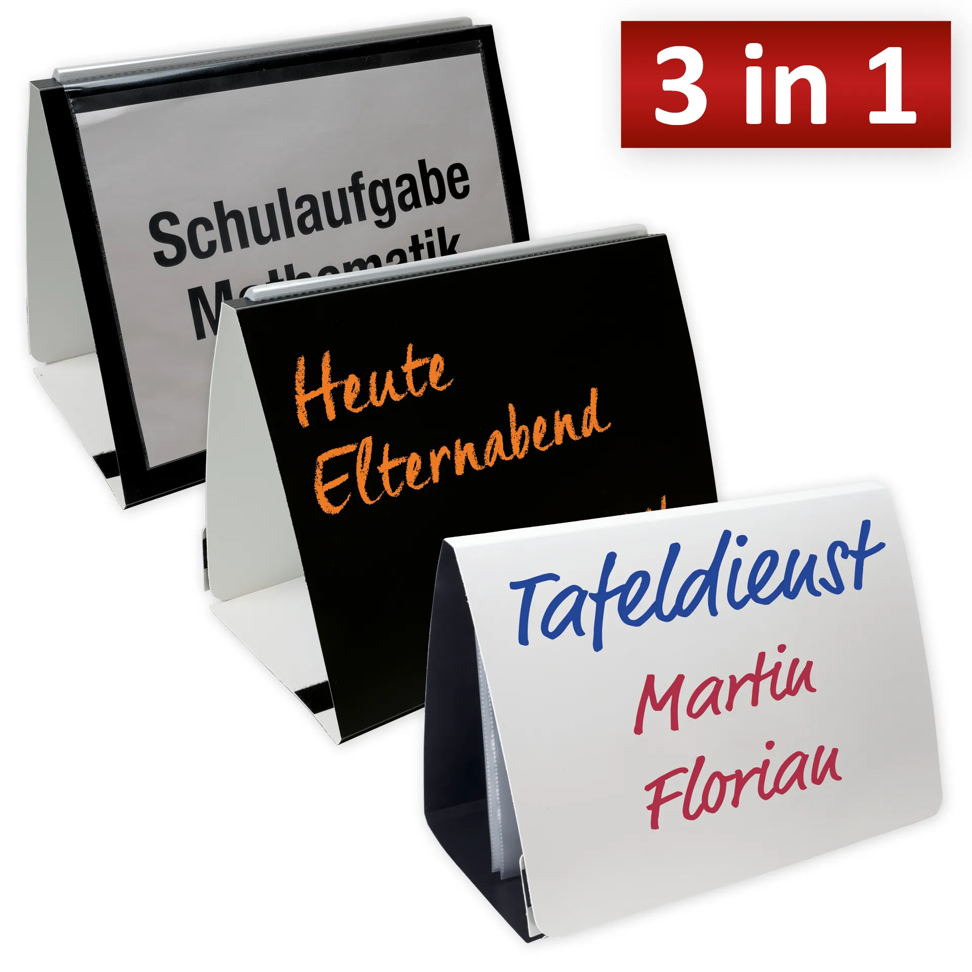 TimeTEX Whiteboard-Tisch-Flipchart  A4, ca. 33 x 25 cm