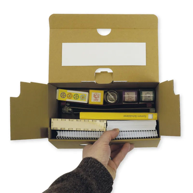 Natura-Kartei-Koffer A5, aus Pappe