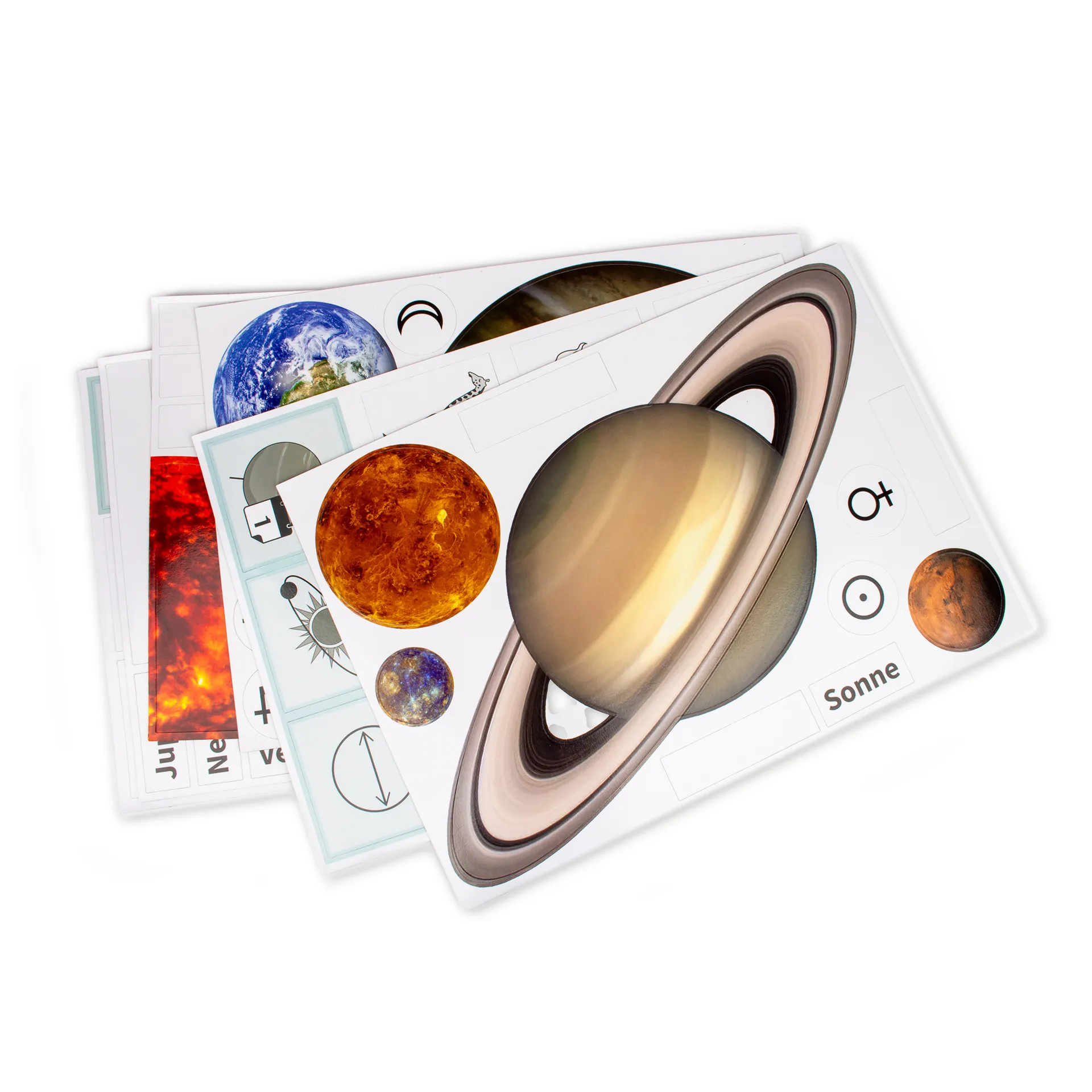 Hagemann Planeten und Sonnensystem magnetisch, 73-tlg.