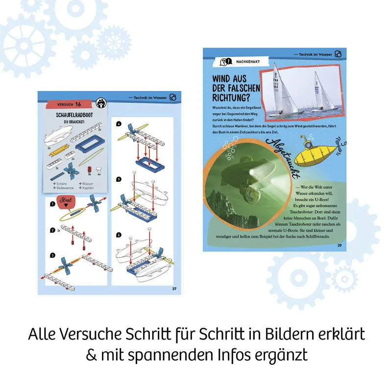 KOSMOS Experimentier-Kasten "Technik ganz einfach", 59-tlg.