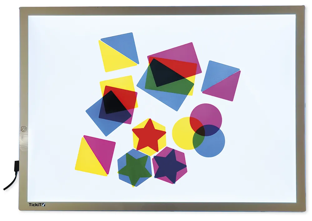 Acrylformen "Geometrische Flächen", 21-tlg.