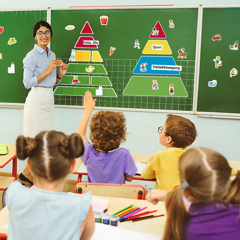 Hagemann Ernährungs- und Bewegungspyramide, magnetisch, 114-tlg.