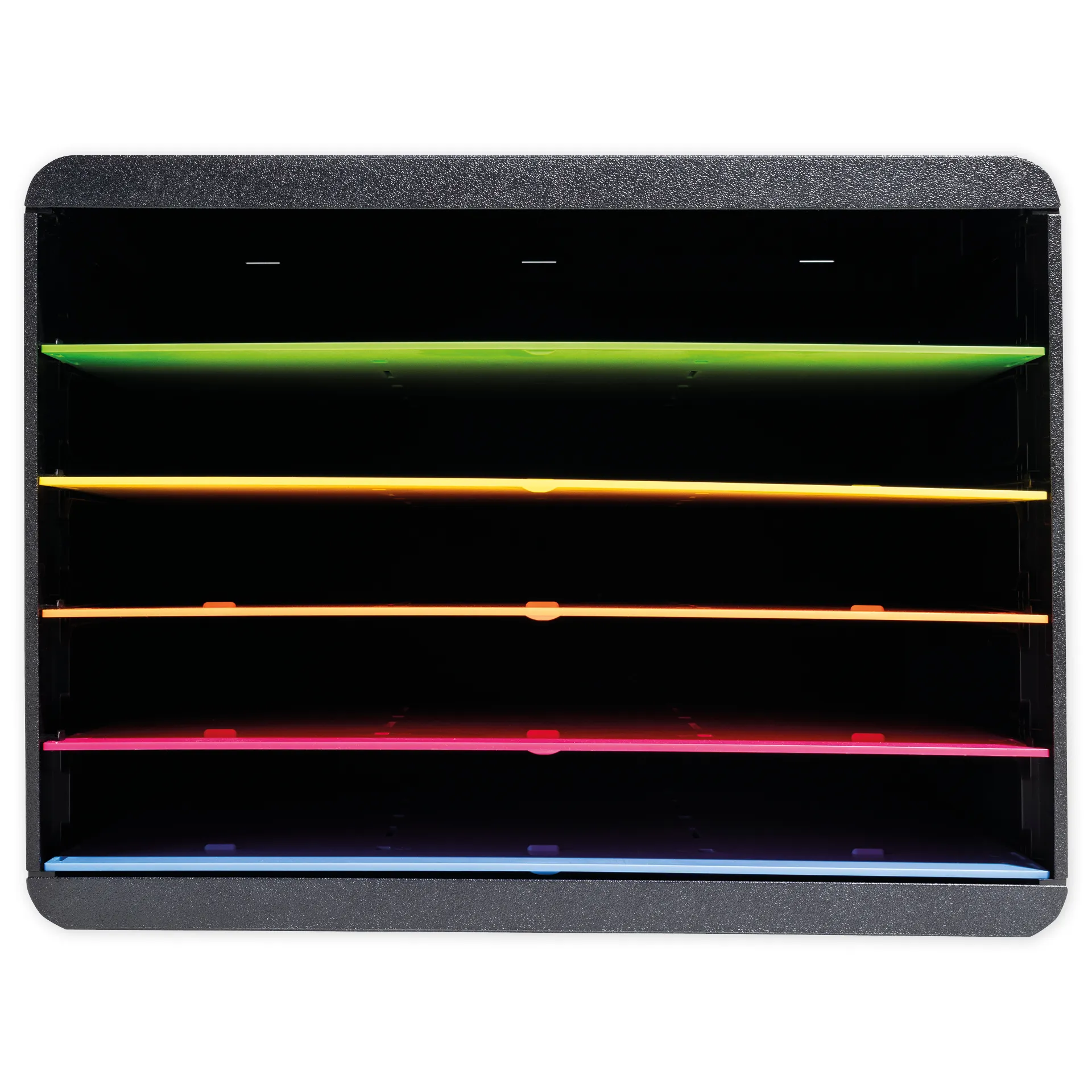 Ablagebox A4 "Regenbogen", Kunststoff mit 5 Fächer