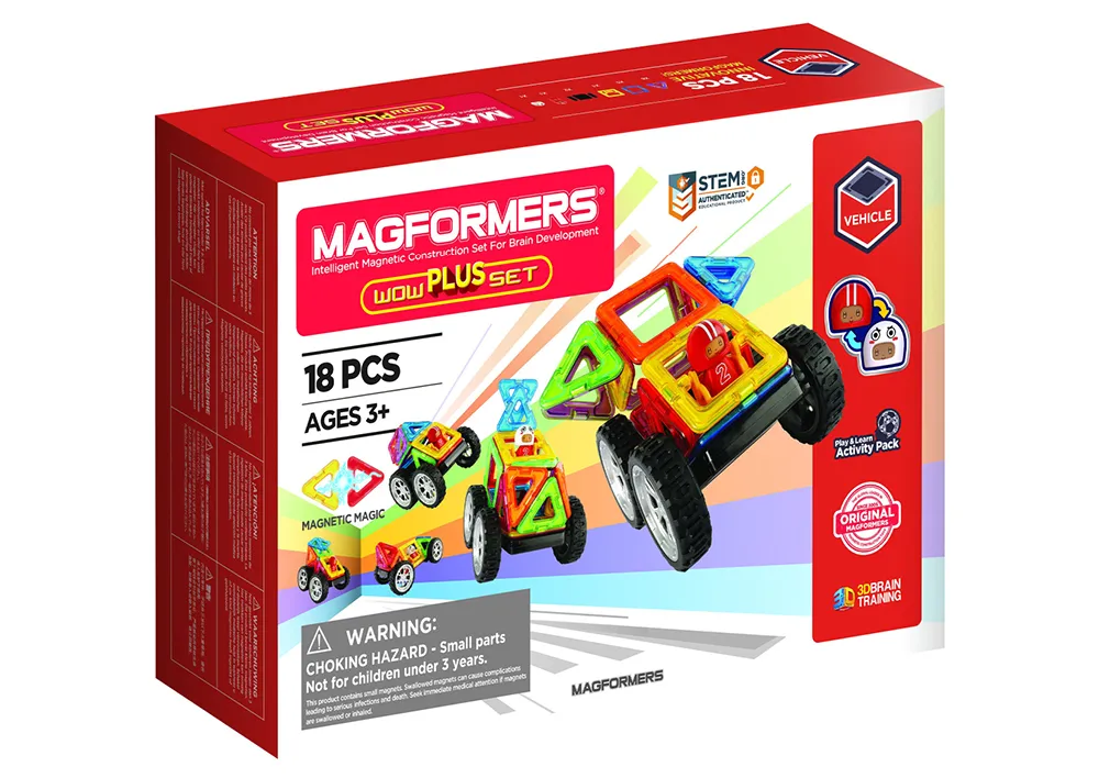 Magformers-Zusatzset, 18-tlg.