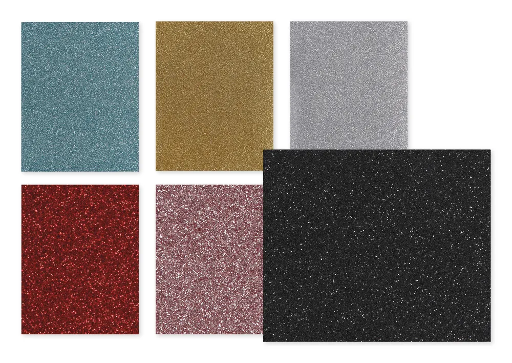 Glitzer-Bügelfolie, 148x210 mm