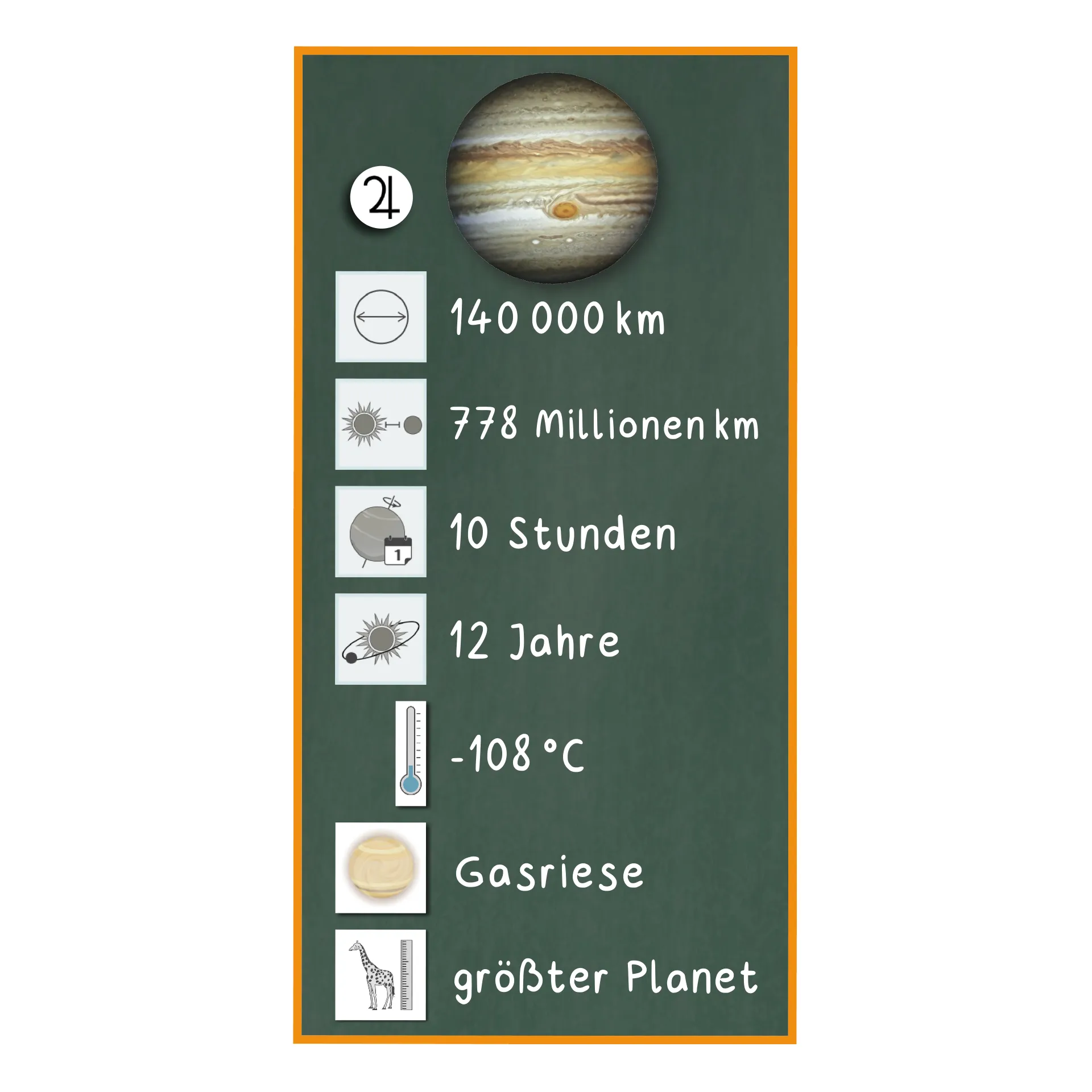 Hagemann Planeten und Sonnensystem magnetisch, 73-tlg.