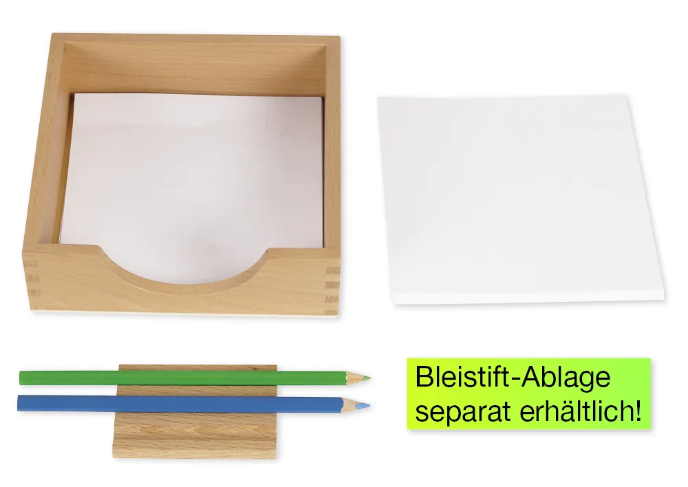 TimeTEX Papier-Unterlage, 14 x 14 cm "Montessori Premium"