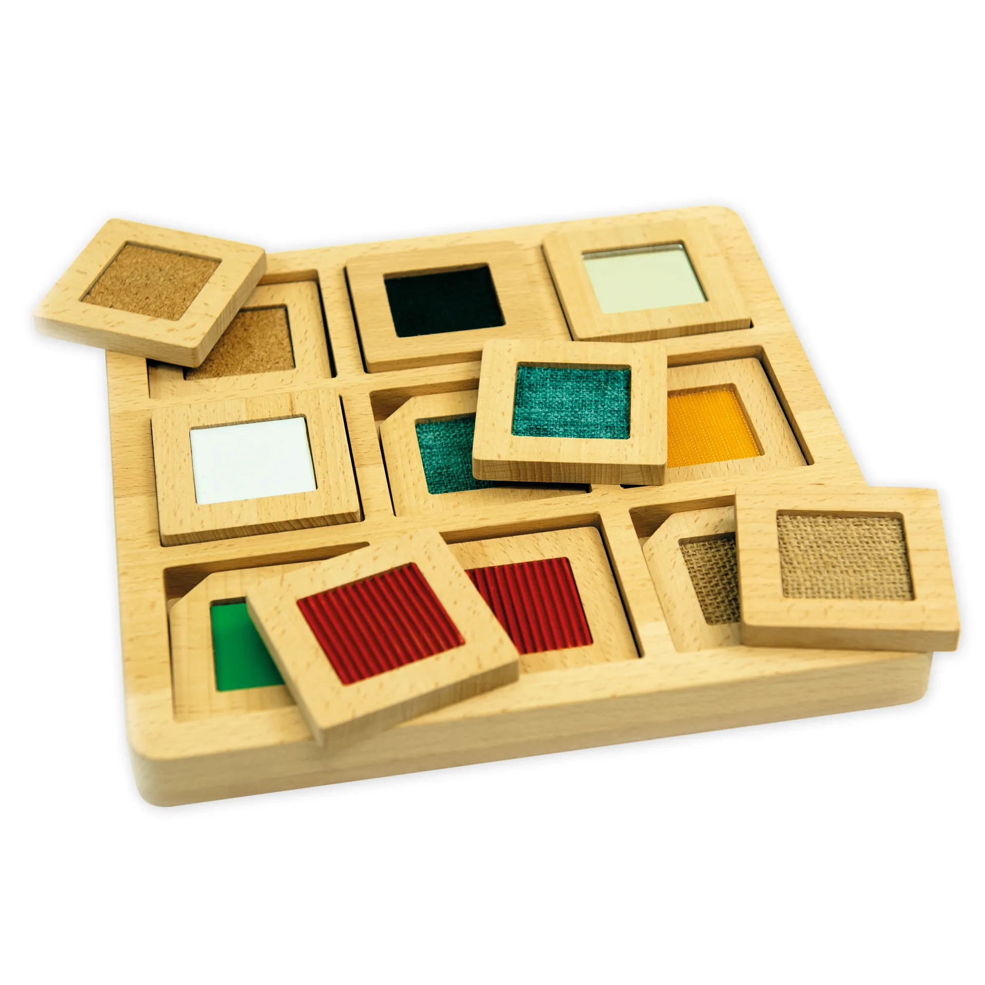 Tast-Memospiel "Textur", 19-tlg.