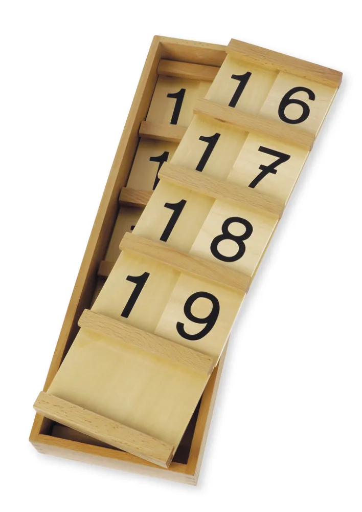 TimeTEX Seguintafeln I, 11-19 "Montessori Premium"