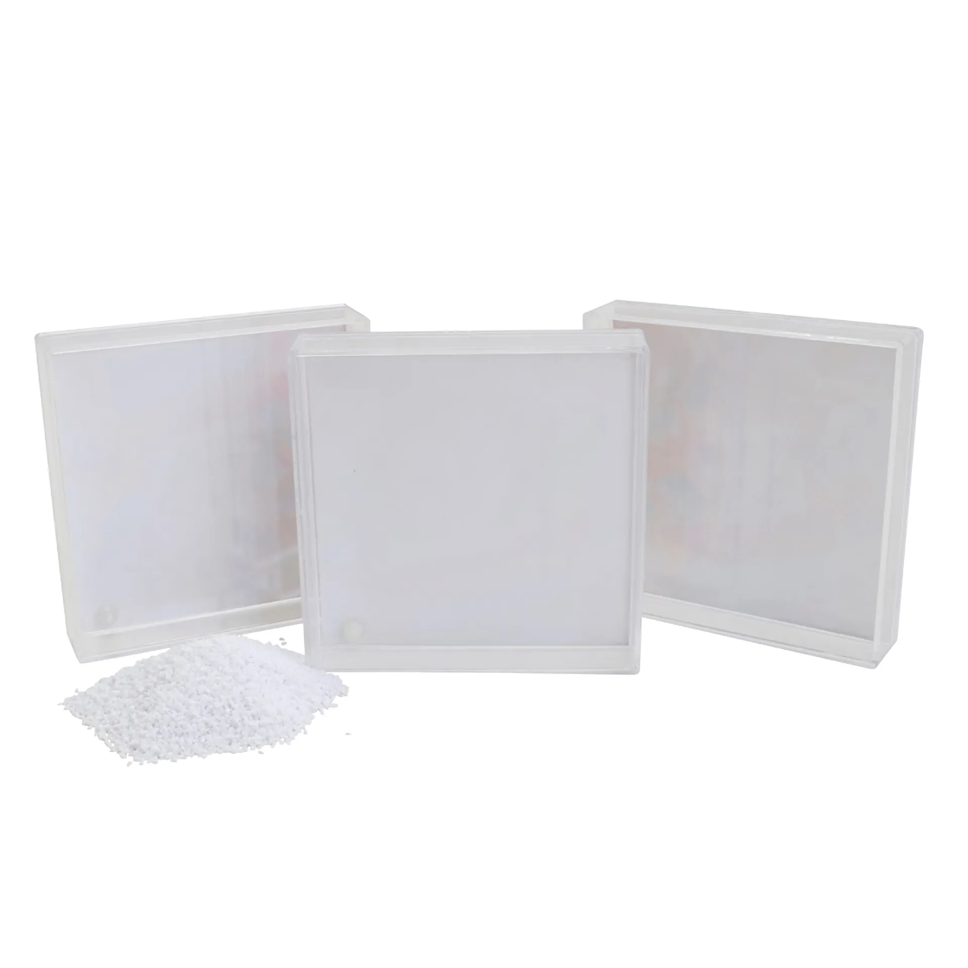 Schüttelrahmen aus Kunststoff, 10,5 x 10,5 cm