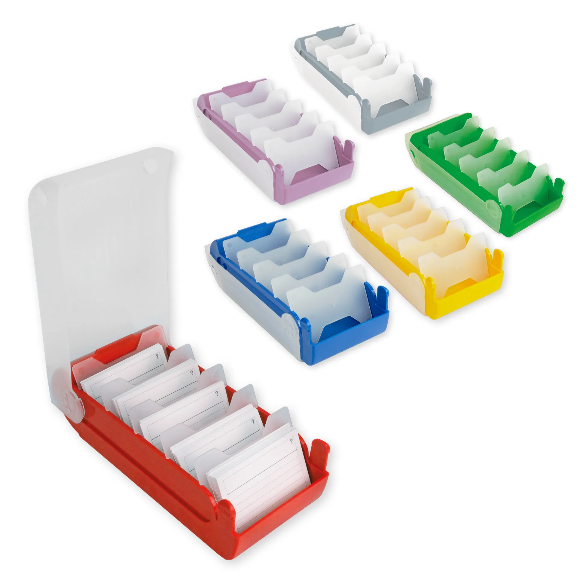 Karteikasten für A8 Kunststoff