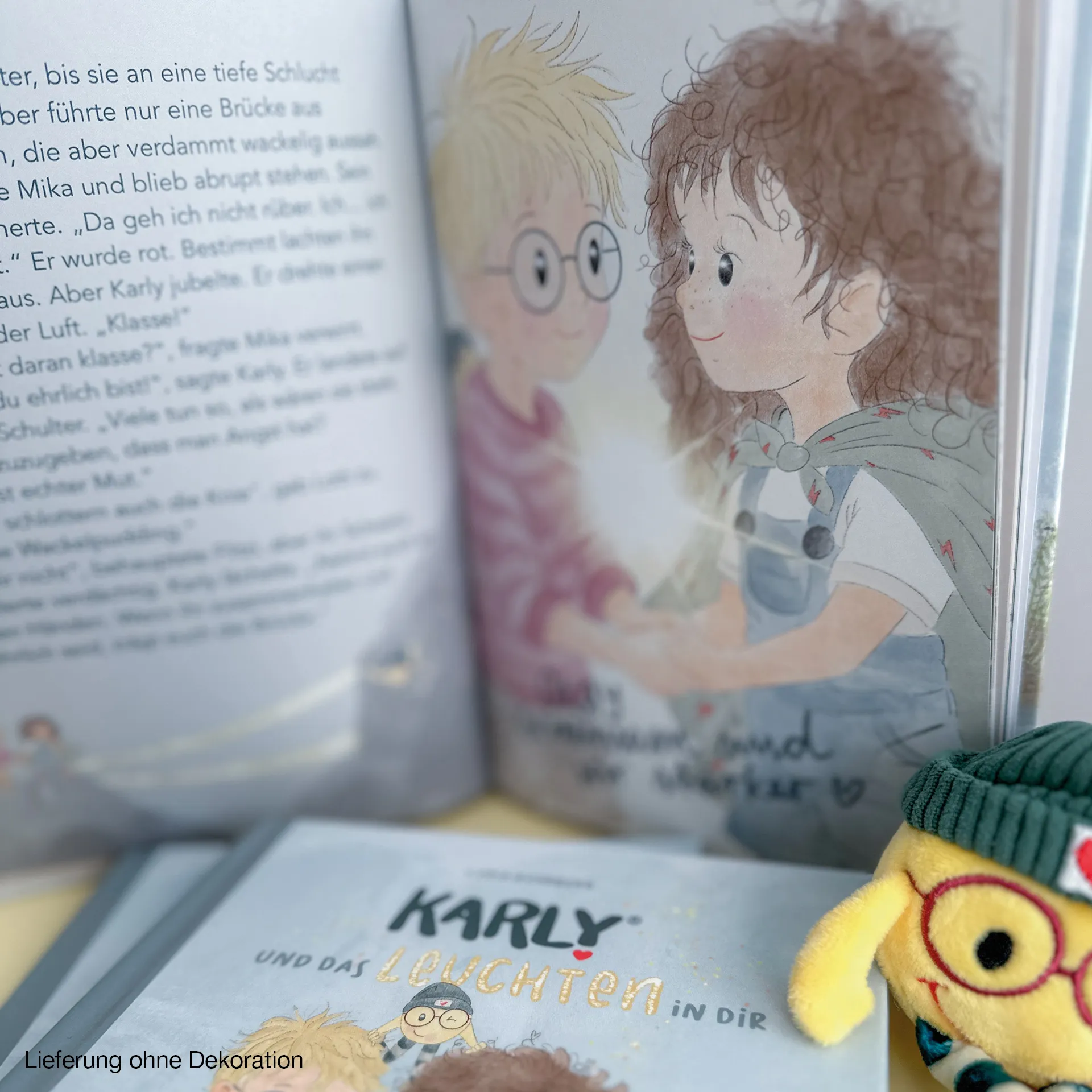 Buch "KARLY  und das Leuchten in dir", Hardcover, 52 Seiten