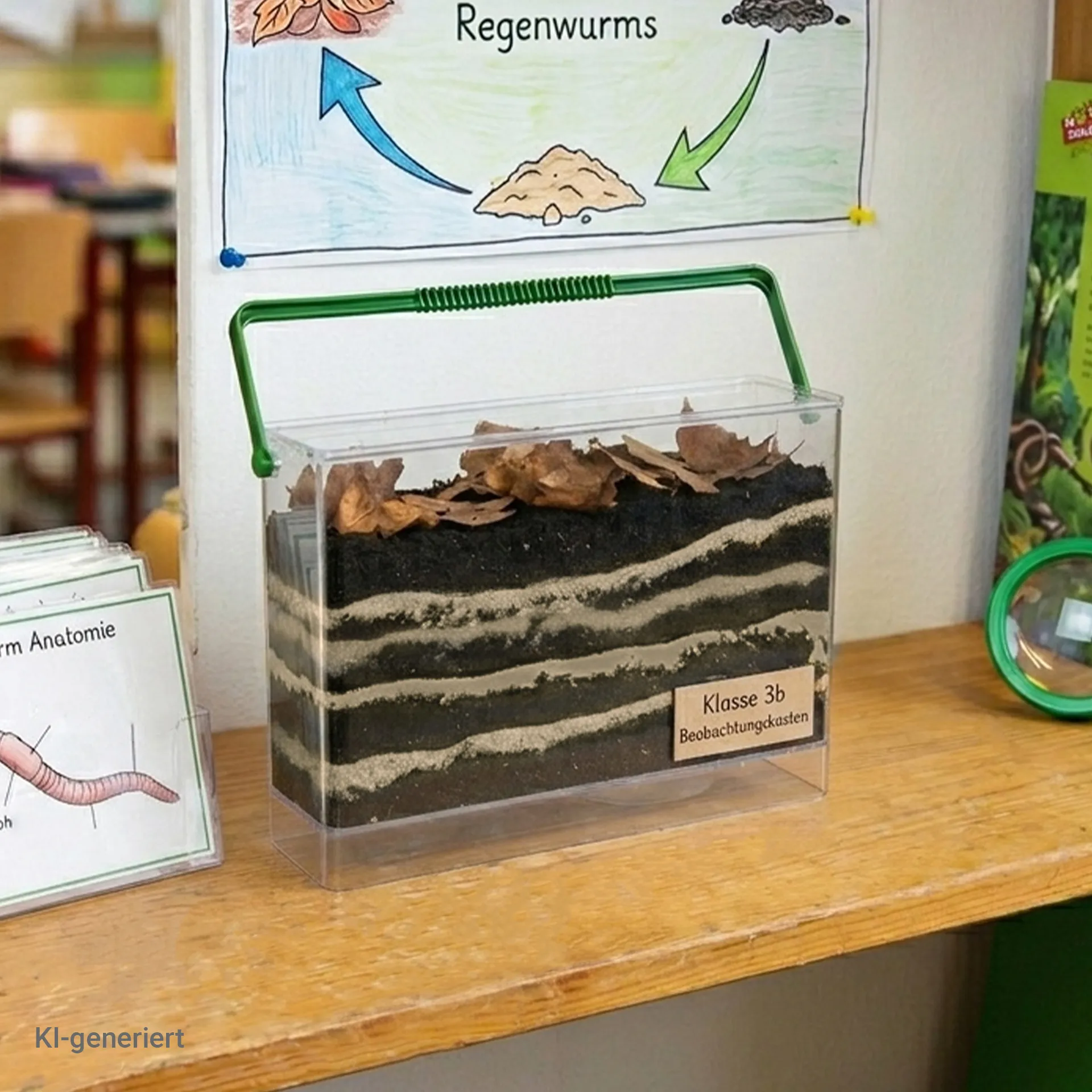 Klassenprojektset Tiere züchten und beobachten
