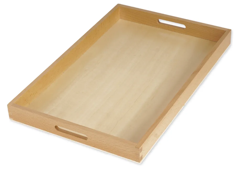 TimeTEX Holztablett, groß "Montessori Premium"