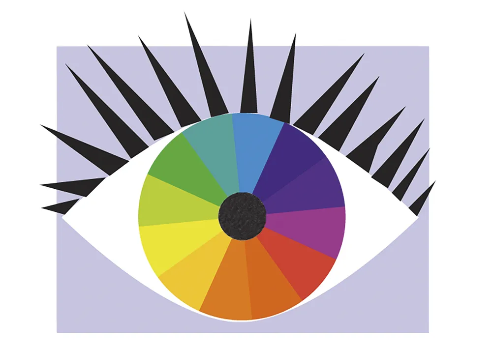 Farbkreis-Mosaik, 576-tlg.