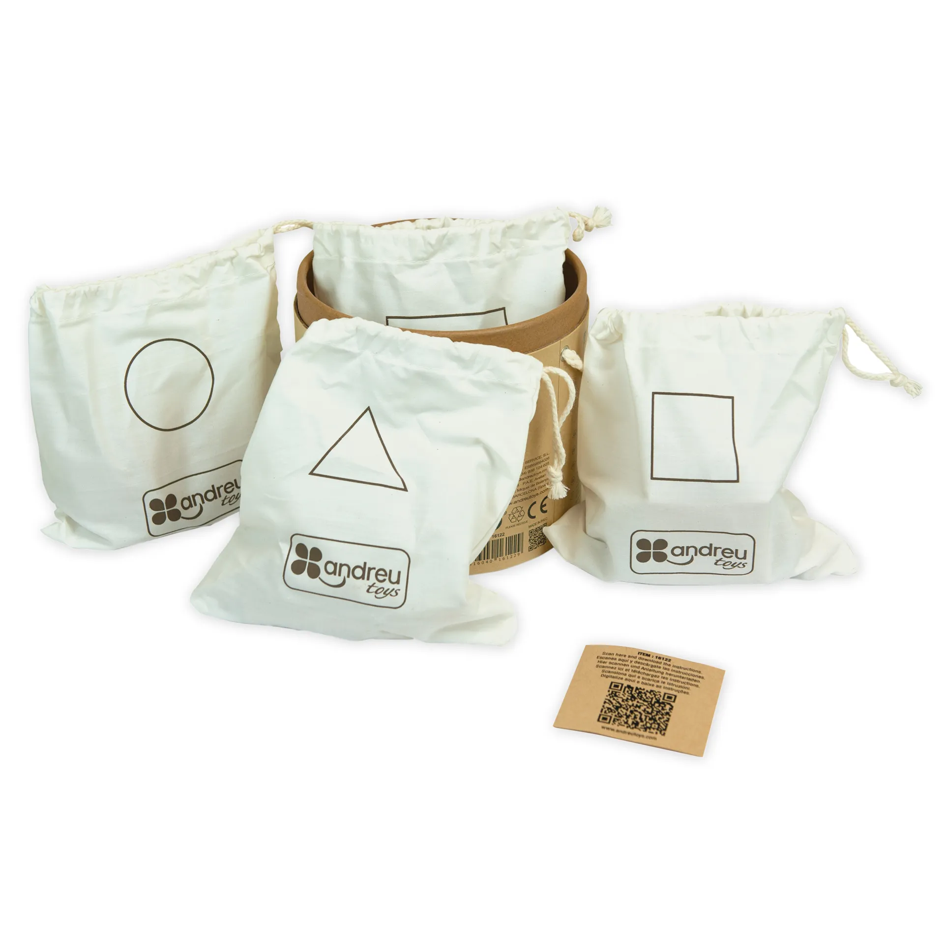 Logische Blöcke zum Tasten, 52-tlg.