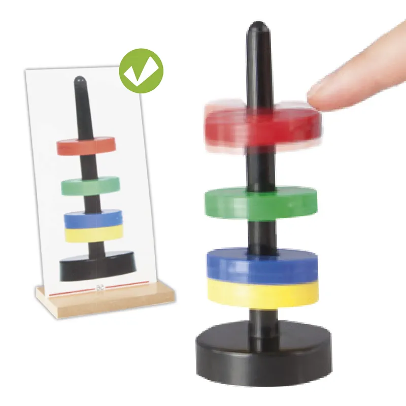 Magnetisches Stapelspiel, 47-tlg.