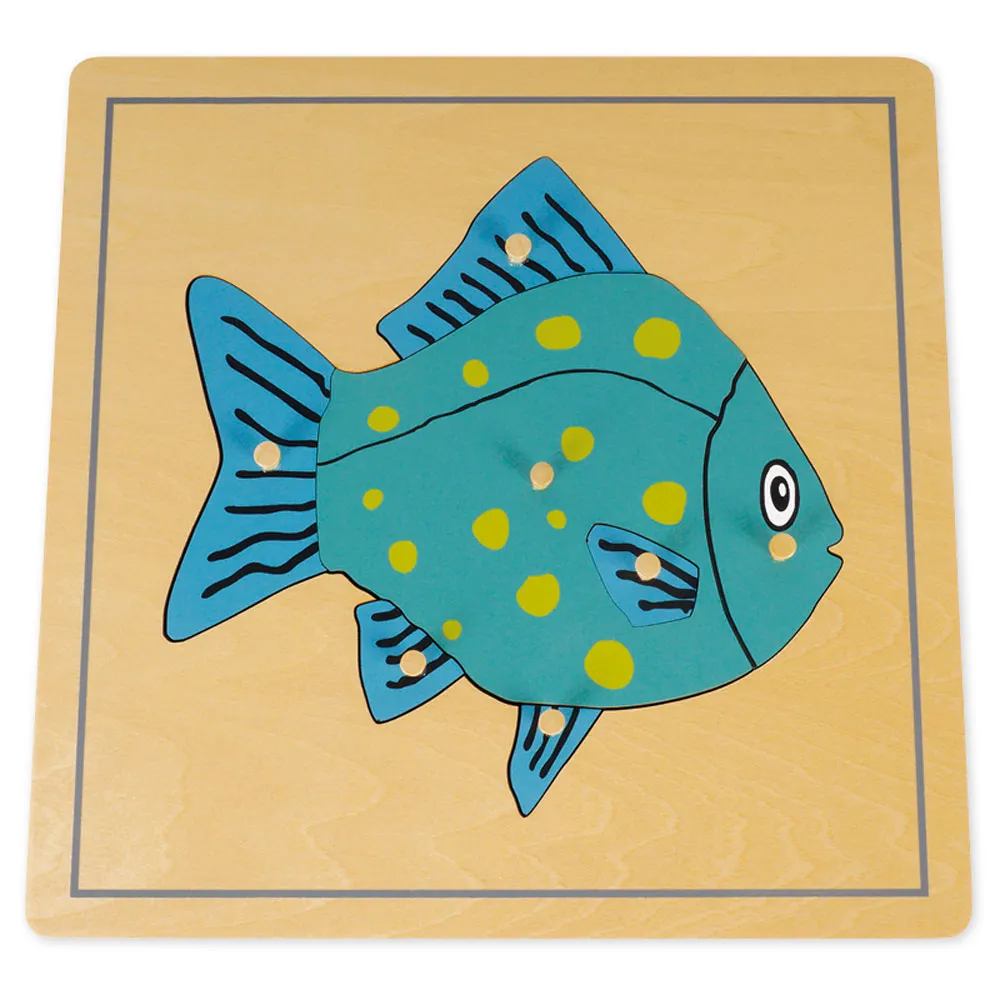 TimeTEX Puzzle Fisch "Montessori Premium"