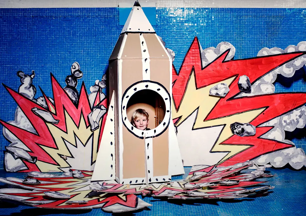 Stabile Bauwerke aus Altkartons – Upcycling-Set