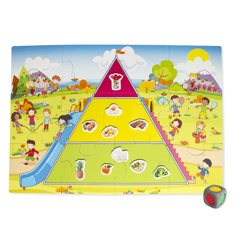 Superpuzzle Ernährungspyramide