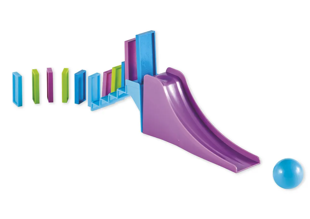 Konstruktions-Set "Domino-Effekt Action", 59-tlg.