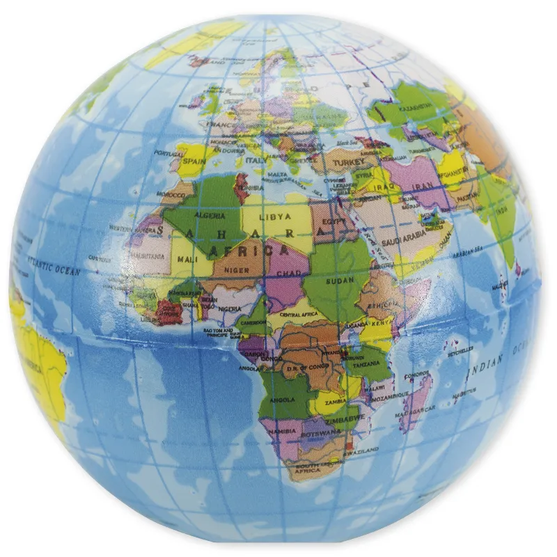 Bewegungs-Softball "Globus", ca. 10 cm ø