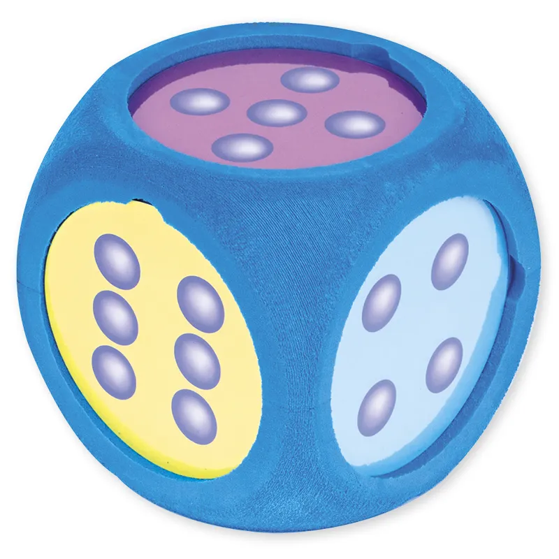 Flüster-Würfel XXL mit individuellen Seiten, 16 cm