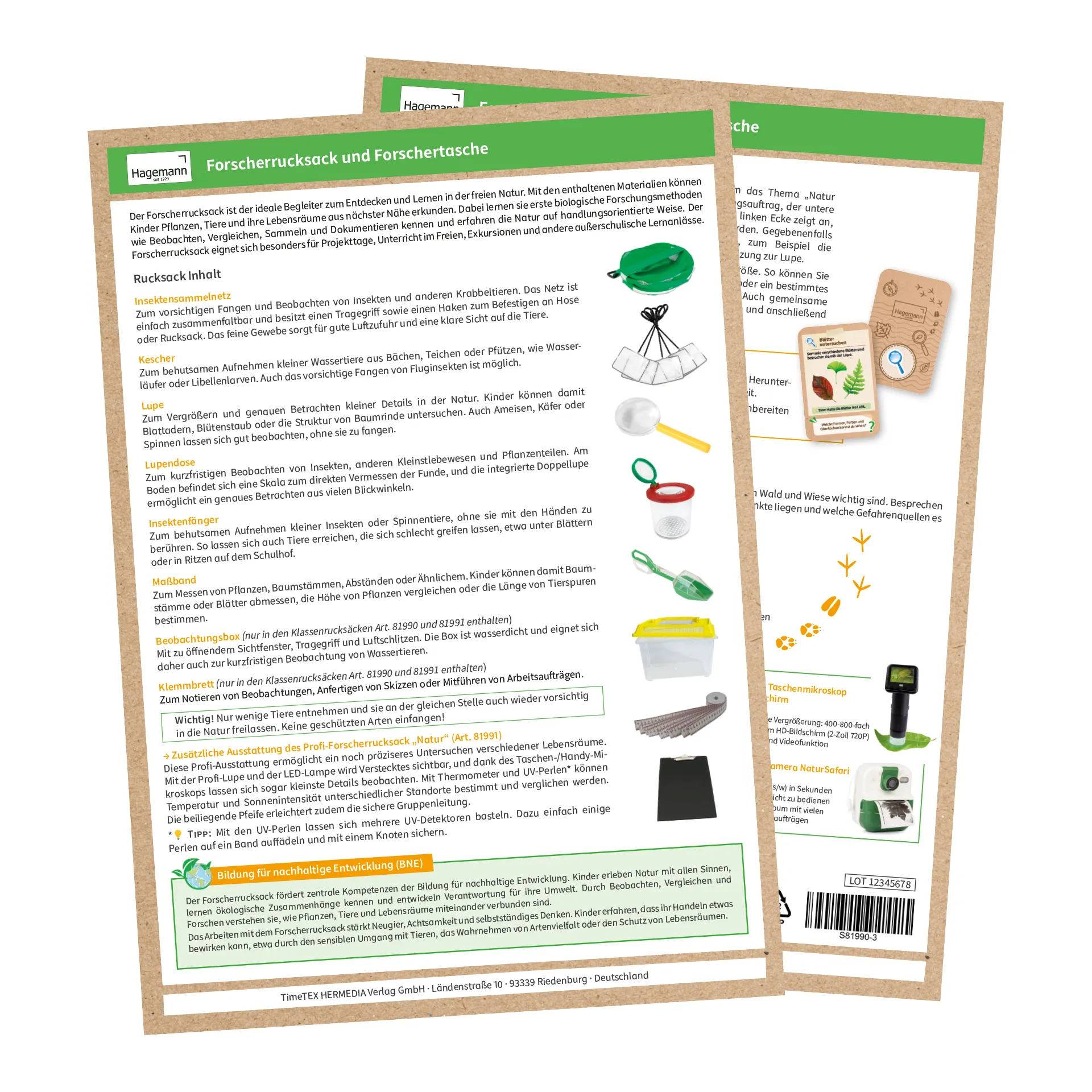 Forschertasche „Natur“ 