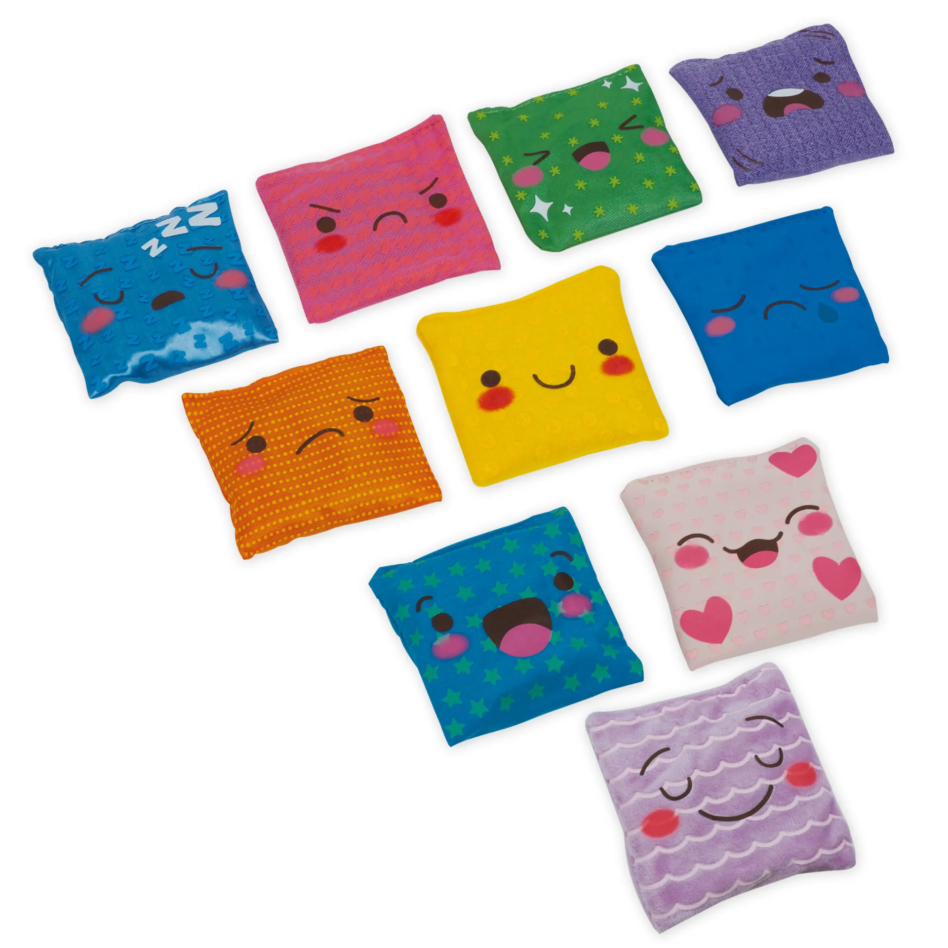 Emotionen-Bohnensäckchen, 10-tlg. im Beutel