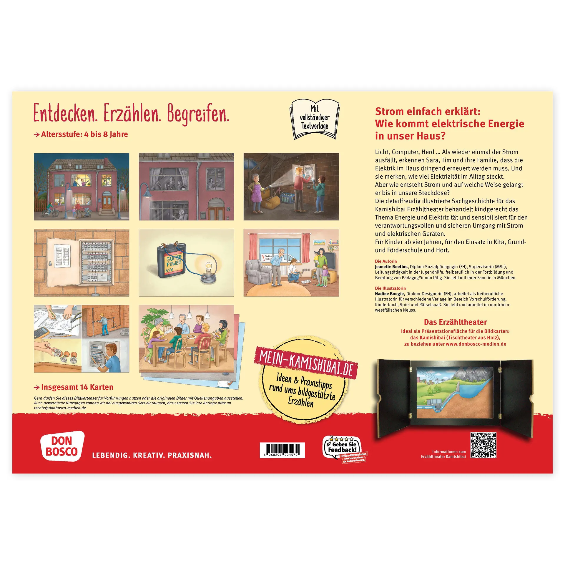 Bildergeschichten-Karten "Wie kommt der Strom in die Steckdose?", 15-tlg.