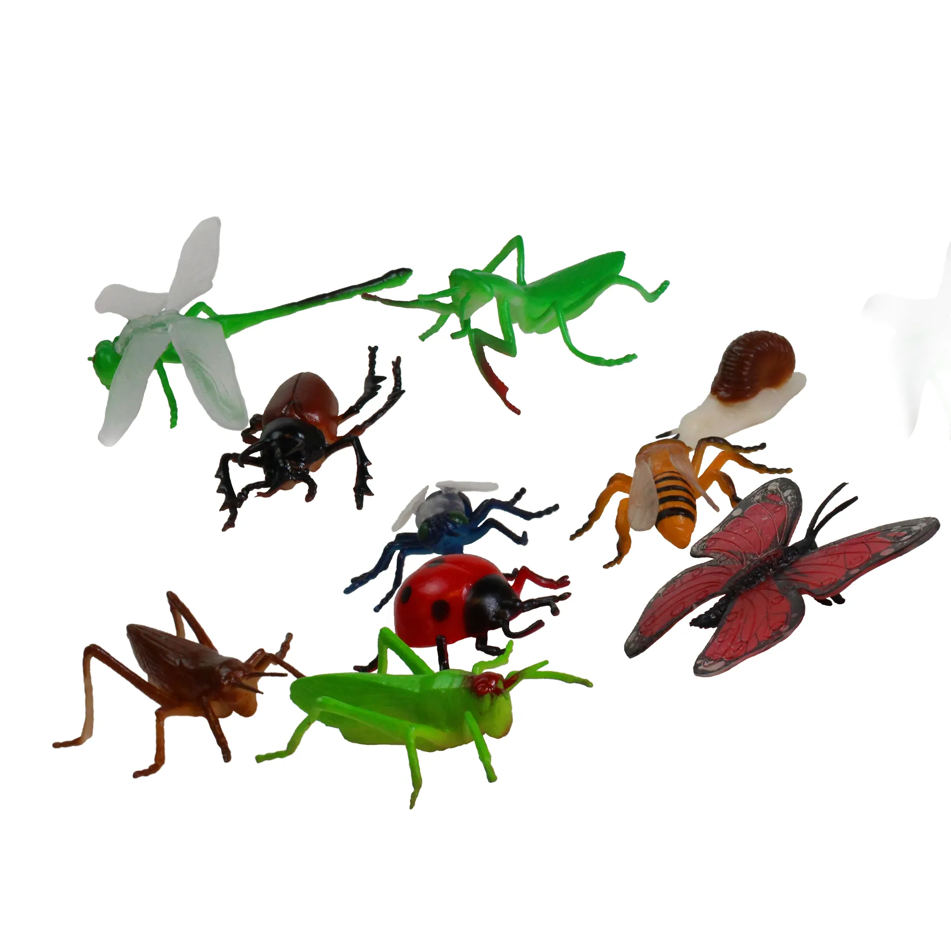 Insekten & Co Modellfiguren, 10-tlg