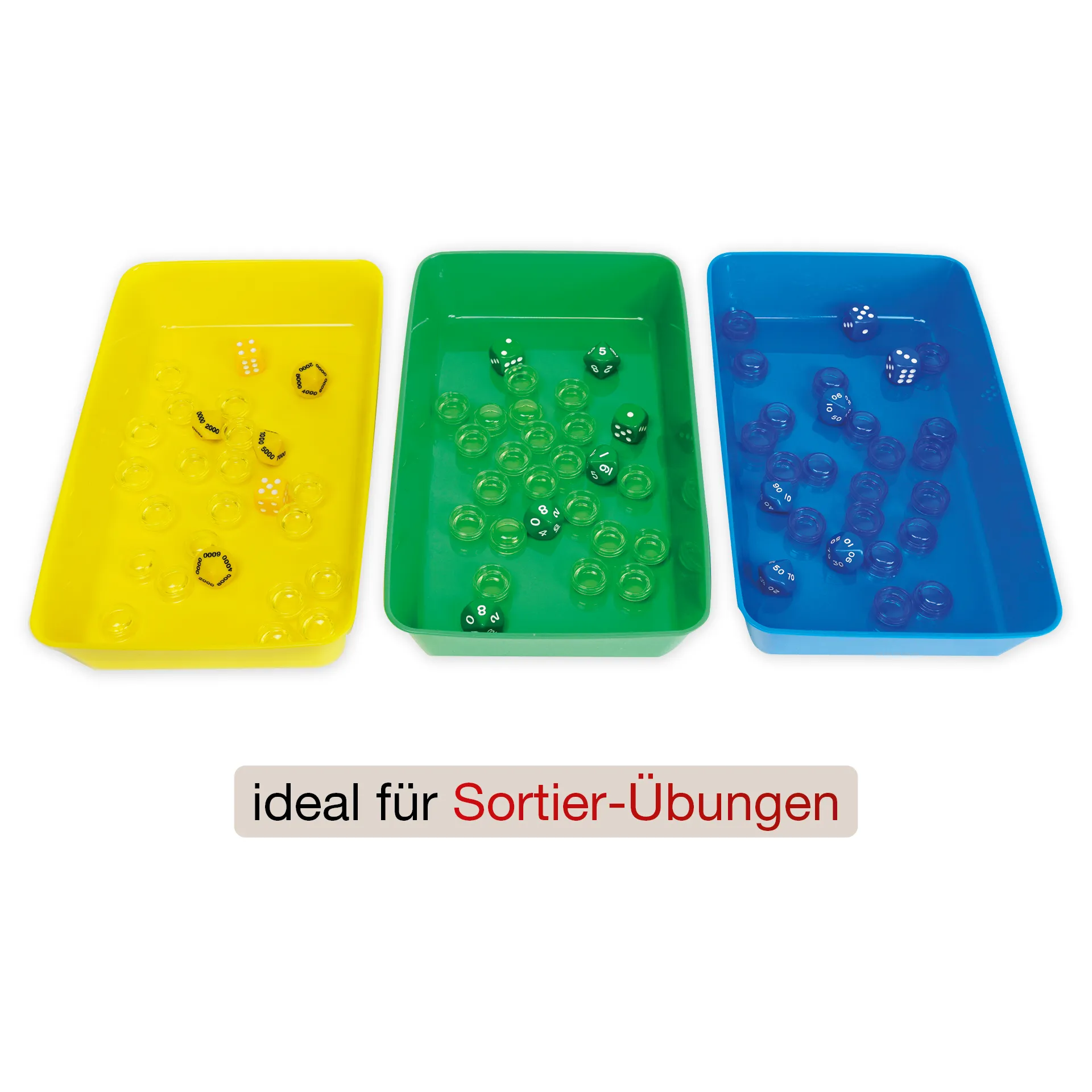 Set Materialschalen XL, 5-tlg.