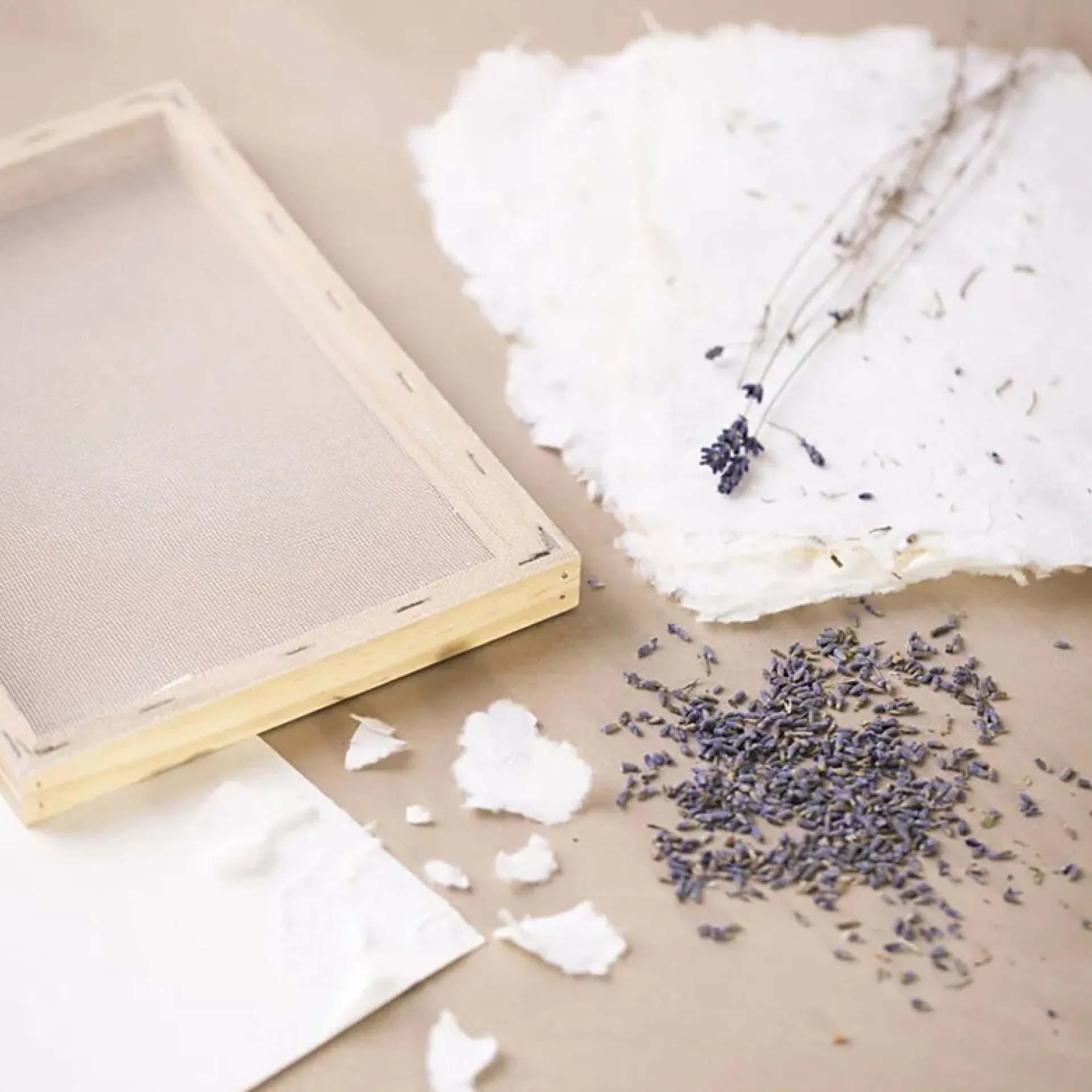 Experimentierset Papierschöpfen