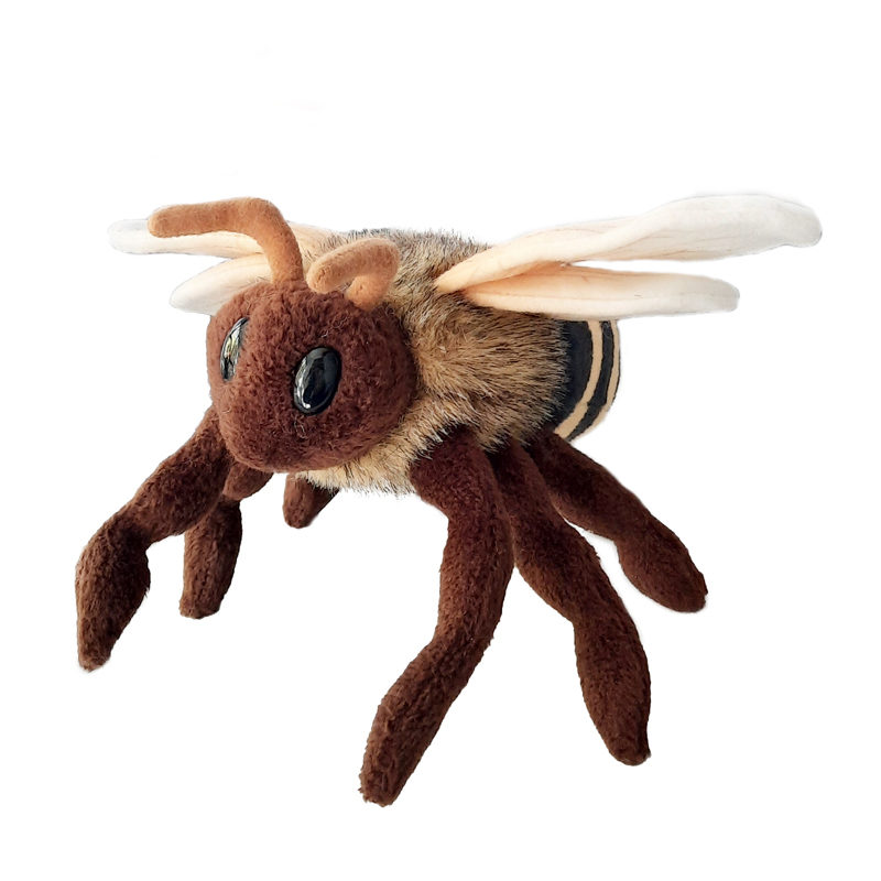 Stoffmodell Biene mit nachhaltiger Füllung