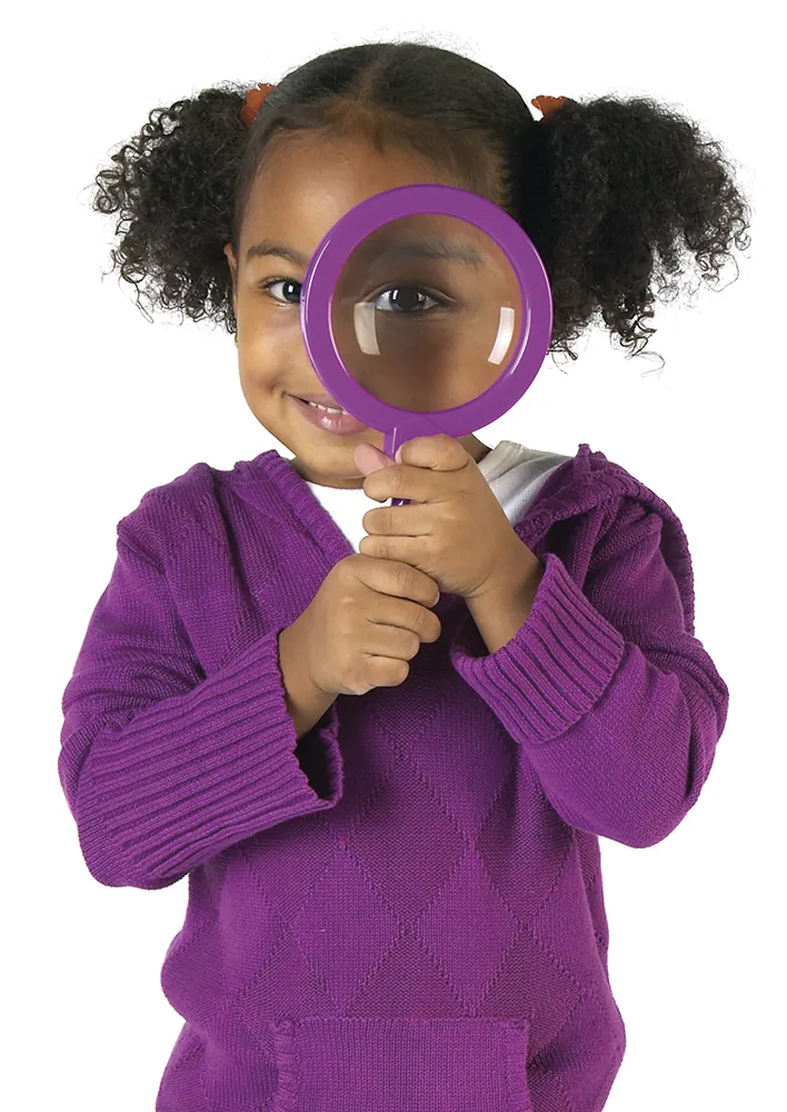 Set Riesen-Lupen mit Ständer zum Ausklappen, 6-tlg.