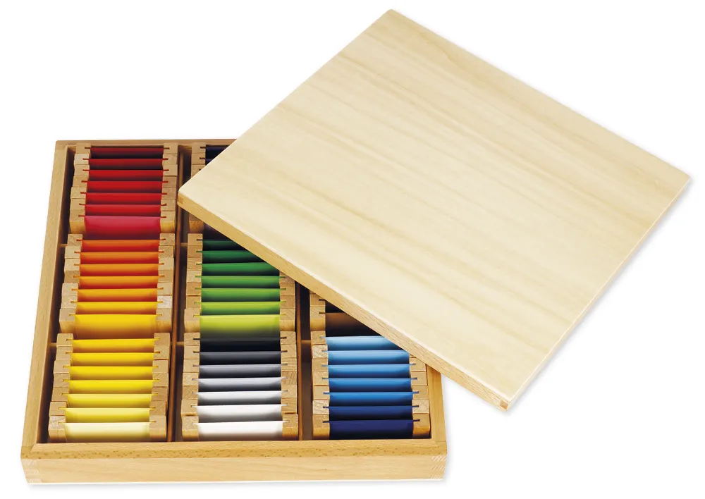 TimeTEX Farbtäfelchen, Satz 3, Schattierungen "Montessori Premium"