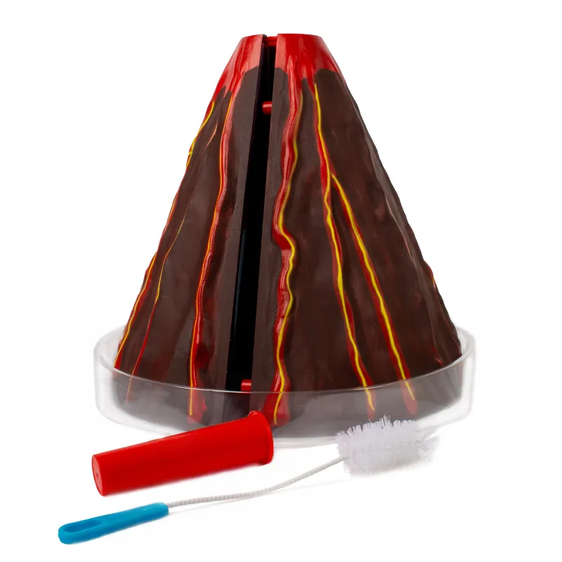 Vulkan-Modell mit Querschnitt