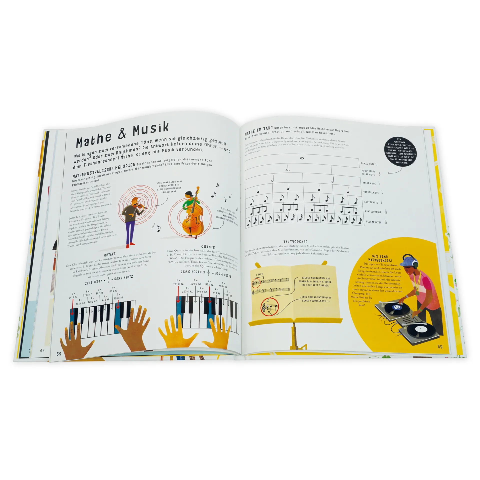 Buch "Das große Buch der Mathematik - Abenteuer in der Welt der Formen und Zahlen", 96 Seiten