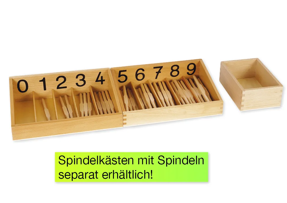 TimeTEX Kasten für Spindeln "Montessori Premium"