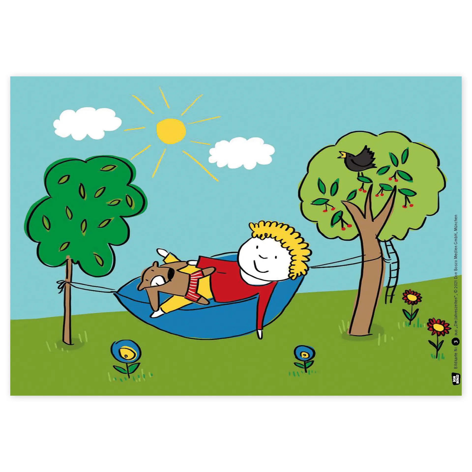 Bildergeschichten-Karten "Die Jahreszeiten", 9-tlg.