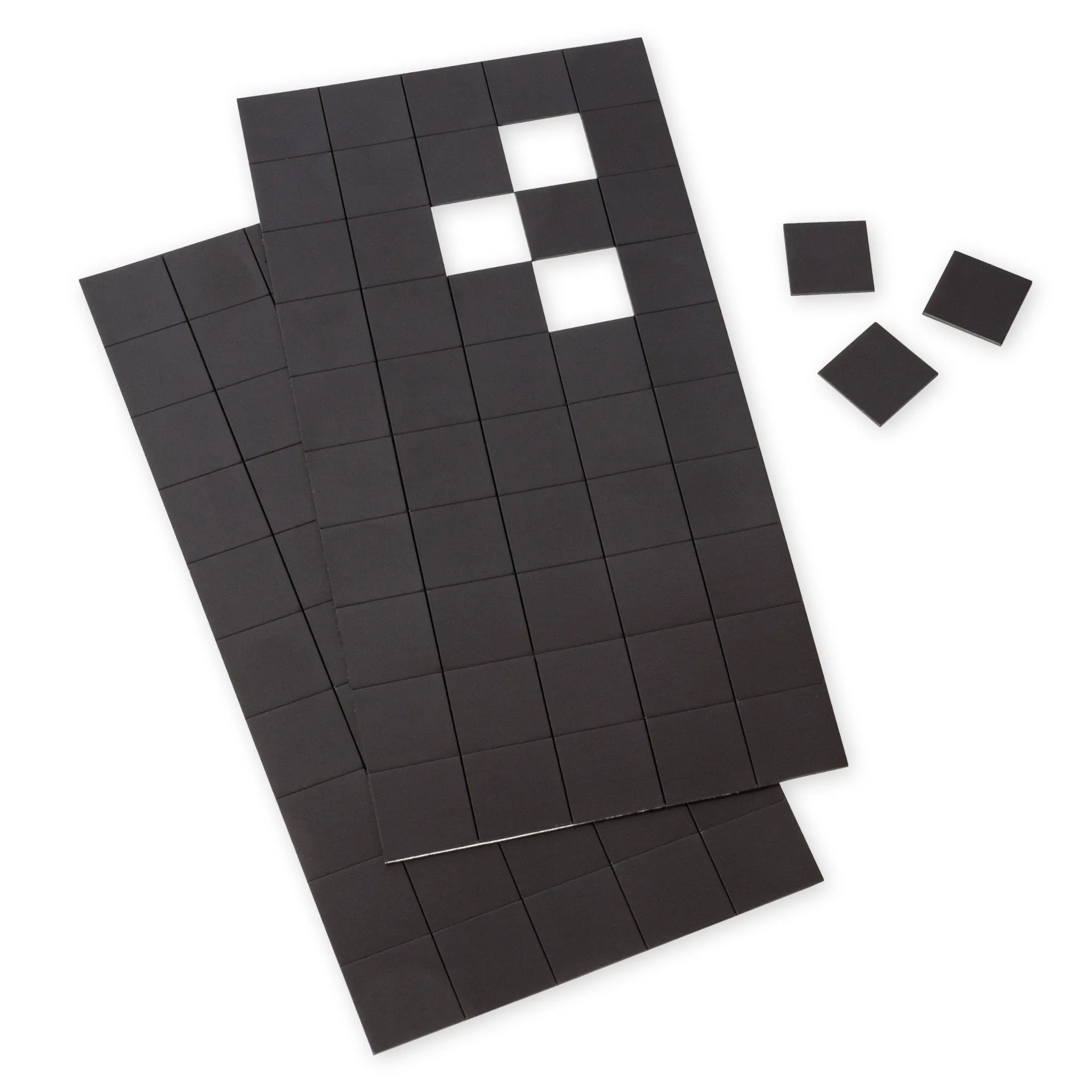 Magnet-Plättchen selbstklebend, 20x20 mm, 100 Stück