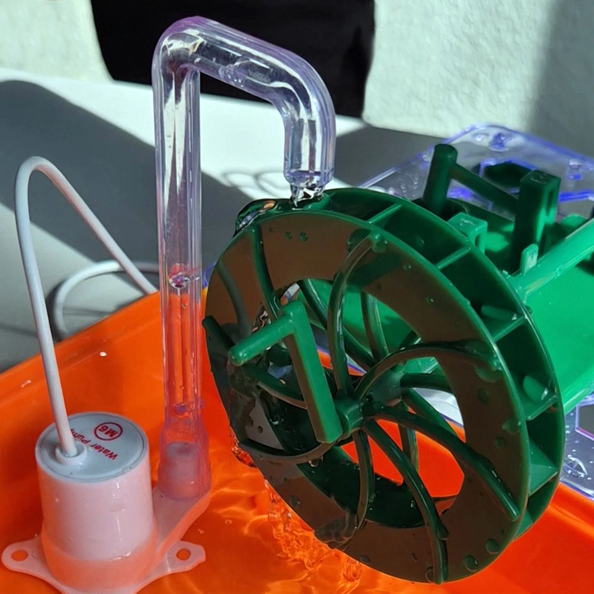 Hagemann Elektro-Experimentierset Wassermühle mit Solarpumpe