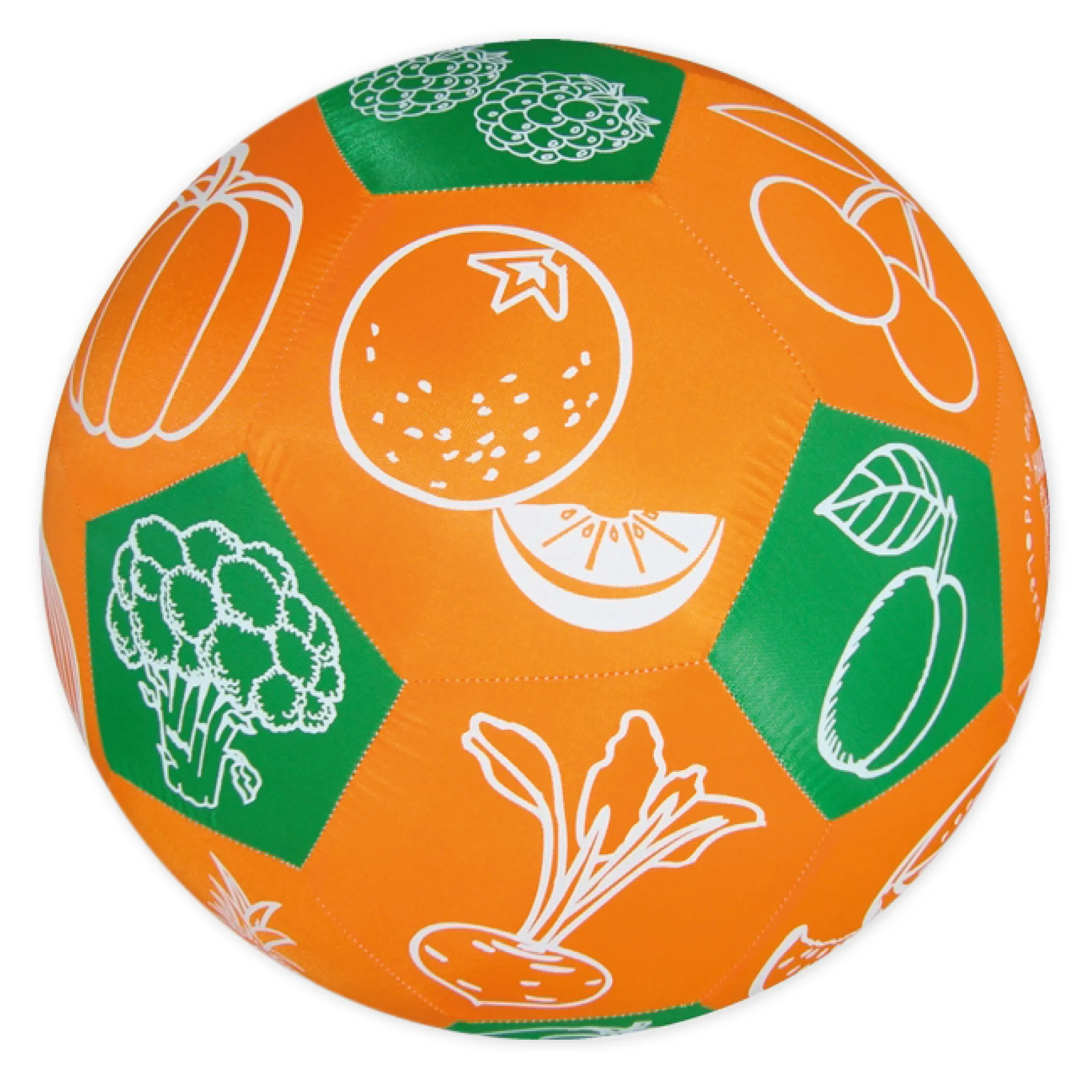 Lernspiel-Ball "Pello" - Obst und Gemüse