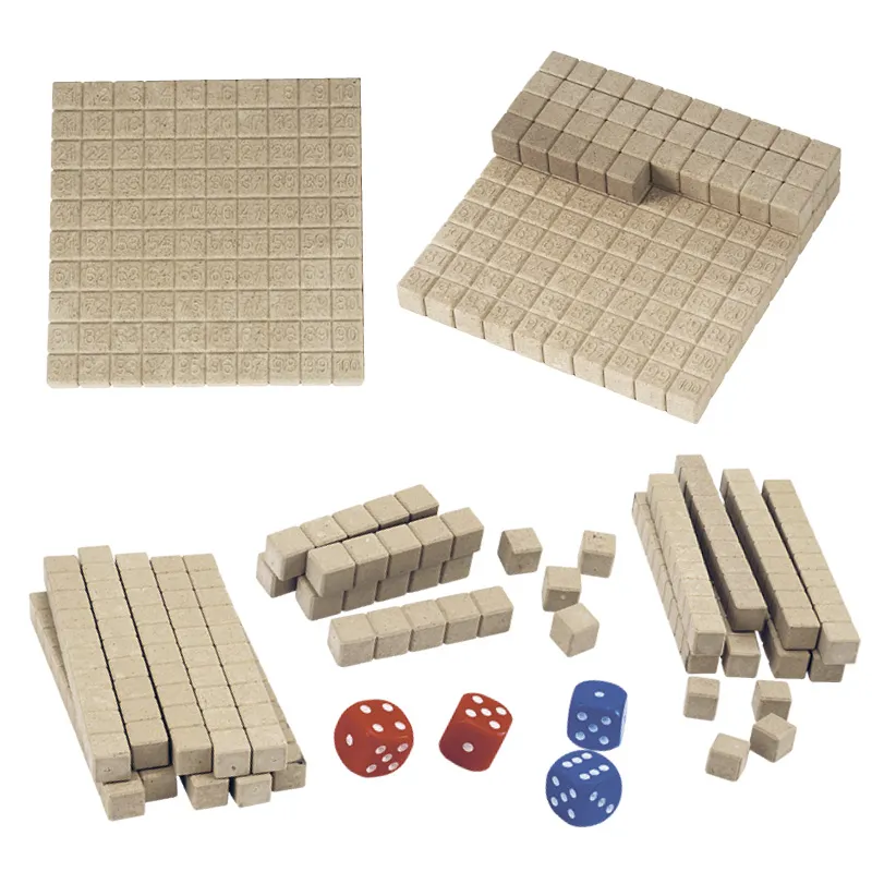 Mathe-Spiel "Hunderterraum", 62-tlg.