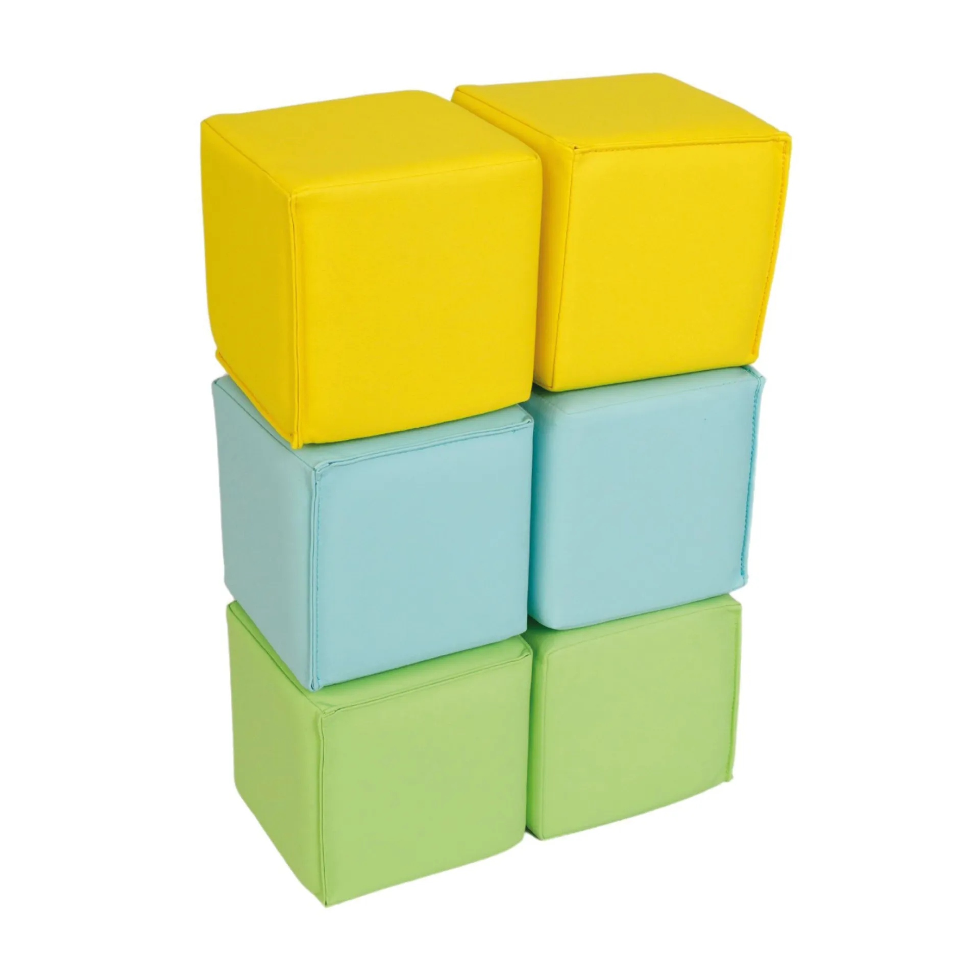 Softbausteine aus Schaumstoff, 14 cm, 6-tlg.