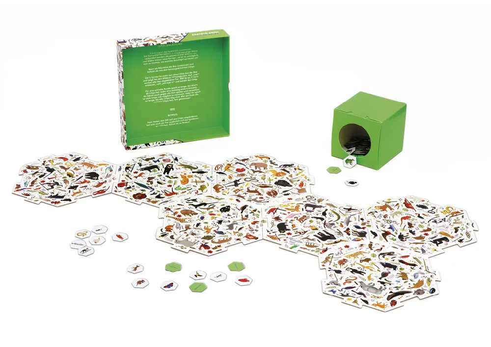 Wimmel-Suchspiel "Dschungel", 308-tlg.
