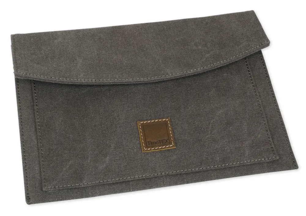 Digitale Schiefertafel SD "A4-XS", schwarzes Display, mit Canvas-Hülle