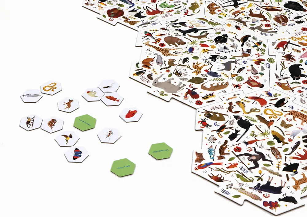 Wimmel-Suchspiel "Dschungel", 308-tlg.